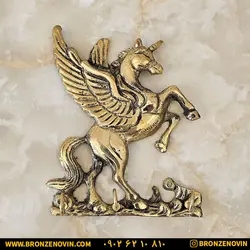 قیمت جاکلیدی برنزی برنجی دیواری مدل اسب بالدار تکی جدید