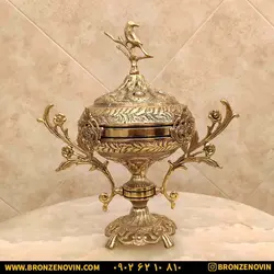 شکلات خوری برنز (برنجی) دسته دار با قیمت عالی و ارسال رایگان