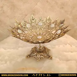 میوه خوری برنز (برنجی) مدل نیزه ای کوچک با قیمت فوق العاده