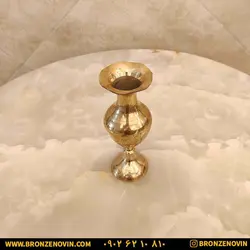 خرید و قیمت گلدان رومیزی برنجی هندی سایز 6 | برنز نوین
