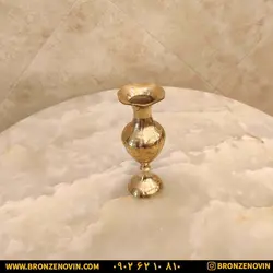 خرید و قیمت گلدان رومیزی برنجی هندی سایز 6 | برنز نوین