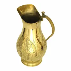 خرید و قیمت پارچ برنجی قلم زرد کد 438 | برنز نوین