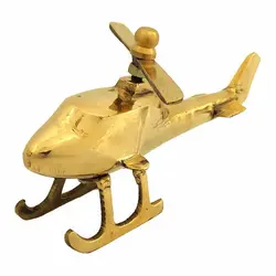 خرید و قیمت مجسمه برنزی دکوری هندی طرح هلیکوپتر | برنز نوین