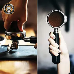 پورتافیلتر شاوردار دسته چوبی - 58