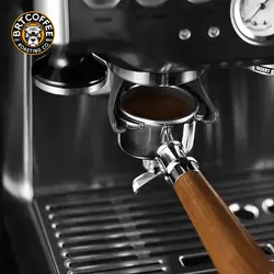 پورتافیلتر شاوردار دسته چوبی - 58