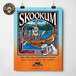 دانه قهوه SKOOKUM ریونز برو - 340gr