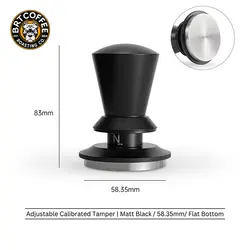 تمپر فلت قابل تنظیم تکنیکال MUVNA - مشکی 58.35