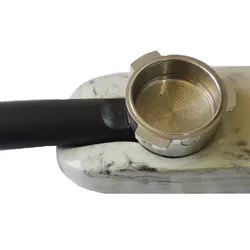 تمپر مت قهوه مدل سنگی