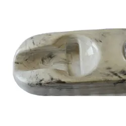 تمپر مت قهوه مدل سنگی