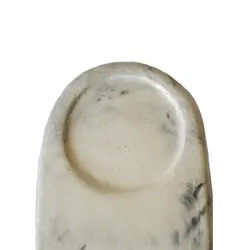 تمپر مت قهوه مدل سنگی