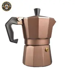 قهوه ساز رو گازی 3 کاپ رنگی بژ