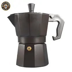 قهوه ساز روگازی 6کاپ رنگی مشکی