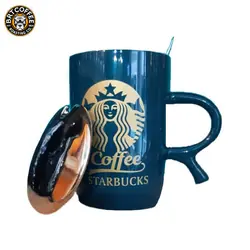 ماگ استارباکس قاشق دار