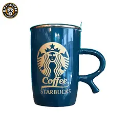 ماگ استارباکس قاشق دار