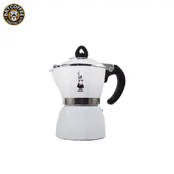 قهوه ساز روگازی تک کاپ طرح بیالتی - سفید