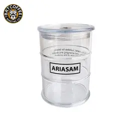 ظرف قهوه شفاف 800 بشکه نفت