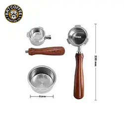 پورتافیلتر نیکد سایز 51 دلونگی دوپره