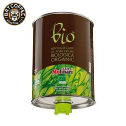قهوه 80%عربیکا مولیناری Molinari bio orgranic