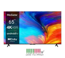 تلویزیون 65 اینچ 4K مدیا استار هوشمند مدل 65mst2s2