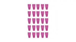 کاور پلاستیکی سوکت RJ45 مدل P2 - بسته 25 عددی