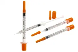 سرنگ انسولین یکپارچه (Unibody)برند حلما طب(بسته بندی 100 عددی) - بیوتی سنتر