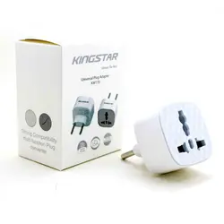 Kingstar Plug Adapter 3*2 KW170 Pack برند کینگ استار