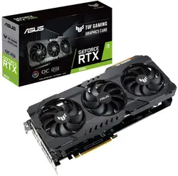 کارت گرافیک Asus TUF RTX3060-O12G Gaming GeForce RTX 3060 OC Edition 12GB GDDR6