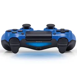 دسته بی سیم SONY PlayStation DualShock 4 High Copy آبی کاربنی