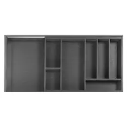 جای قاشق چنگال کشوی کابینتی چوبی موکا ملونی