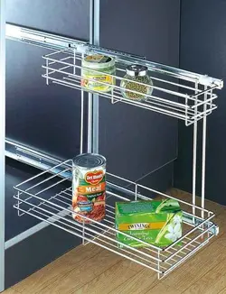 سبد جای مواد شوینده ریلی زیرسینک آرام بند مارتینی