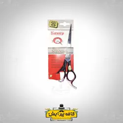 قيچي آرايشگاهي ساوي كارت قرمز