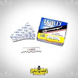 نیم تیغ سنتی لرد بسته 100 عددی