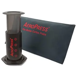 قهوه ساز اروپرس (AeroPress) همراه با کیسه TOTE | کافه اکسسوری فروشگاه اینترنتی قهوه