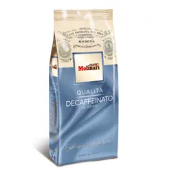 قهوه مولیناری (molinari) بدون کافئین DECAF | کافه اکسسوری فروش انواع قهوه
