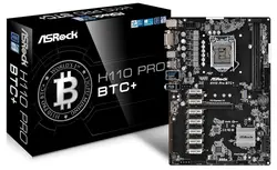 مادربرد +ASRock H110 Pro BTC - فروشگاه اینترنتی کافه قیمت