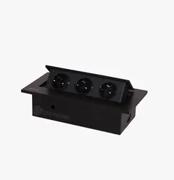 پریز توکار رومیزی نستک مدل N03 - فروشگاه کافه یراق