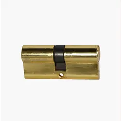 خرید سیلندر قفل درب 7 سانت طلایی کلید ساده - فروشگاه کافه یراق