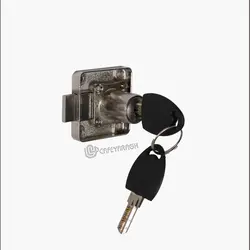 خرید قفل درب کمد تک پله کلید کامپیوتری - فروشگاه کافه یراق