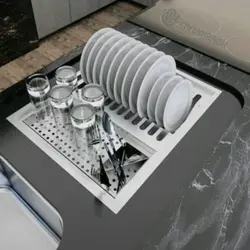 خرید آبچکان استیل توکار مربع کنار سینک - فروشگاه کافه یراق