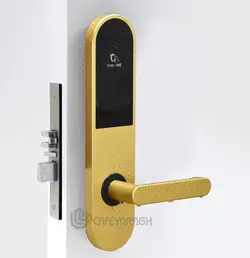 مشخصات ، قیمت و خرید دستگیره کارتی هتلی 210C gold - فروشگاه کافه یراق