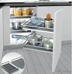 مجیک کرنر کابینت زمینی آرامبند مدل WB2106 - فروشگاه کافه یراق