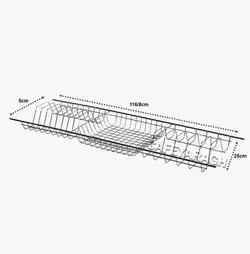 مشخصات ، قیمت و خرید آبچکان کابینت ام دی اف آبکاری پارس - فروشگاه کافه یراق