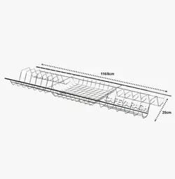 مشخصات ، قیمت و خرید آبچکان آبکاری کابینت فلزی پارس - فروشگاه کافه یراق