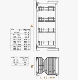 مشخصات ، قیمت و خرید سوپر یخچالی کابینتی آلمانی آدلان مدل A623 ارتفاع 85-65 - فروشگاه کافه یراق