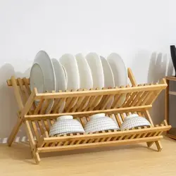 مشخصات ، قیمت و خرید جا ظرفی چوبی تاشو آلبا - فروشگاه کافه یراق