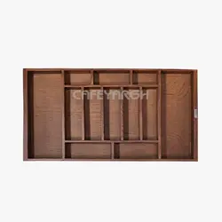 مشخصات ، قیمت و خرید جا قاشقی و چنگال چوبی آلبا - فروشگاه کافه یراق