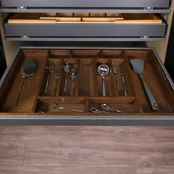 مشخصات ، قیمت و خرید جا قاشقی و چنگال چوبی آلبا - فروشگاه کافه یراق