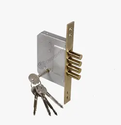 قفل درب چهار لول لوگاس مدل 8 سانت - فروشگاه کافه یراق