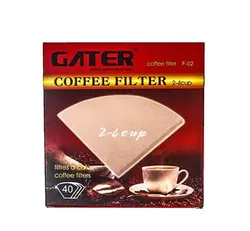 فیلتر کاغذی قهوه ساز V60 گتر سایز 2 – 4 | فروشگاه آنلاین قهوه کافیته