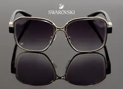 عینک آفتابی زنانه سواروسکی Swarovski 8003 Black